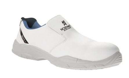 Image de MOCASSIN SECU BRICE PLUS AVEC SEMELLE REFLEX BLANC P37