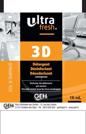 Image de ULTRAFRESH 3D CITRON DOSE COLIS 16MLx250