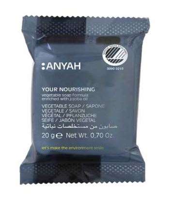 Image de SAVONNETTE INDIVIDUELLE ANYAH 20G COLIS x300