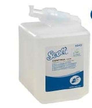 Image de MOUSSE LAVANTE SCOTT CONTROL CARTOUCHE 1L COLIS x6